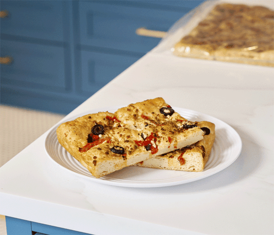 Goat Cheese Focaccia Full & Quarter
